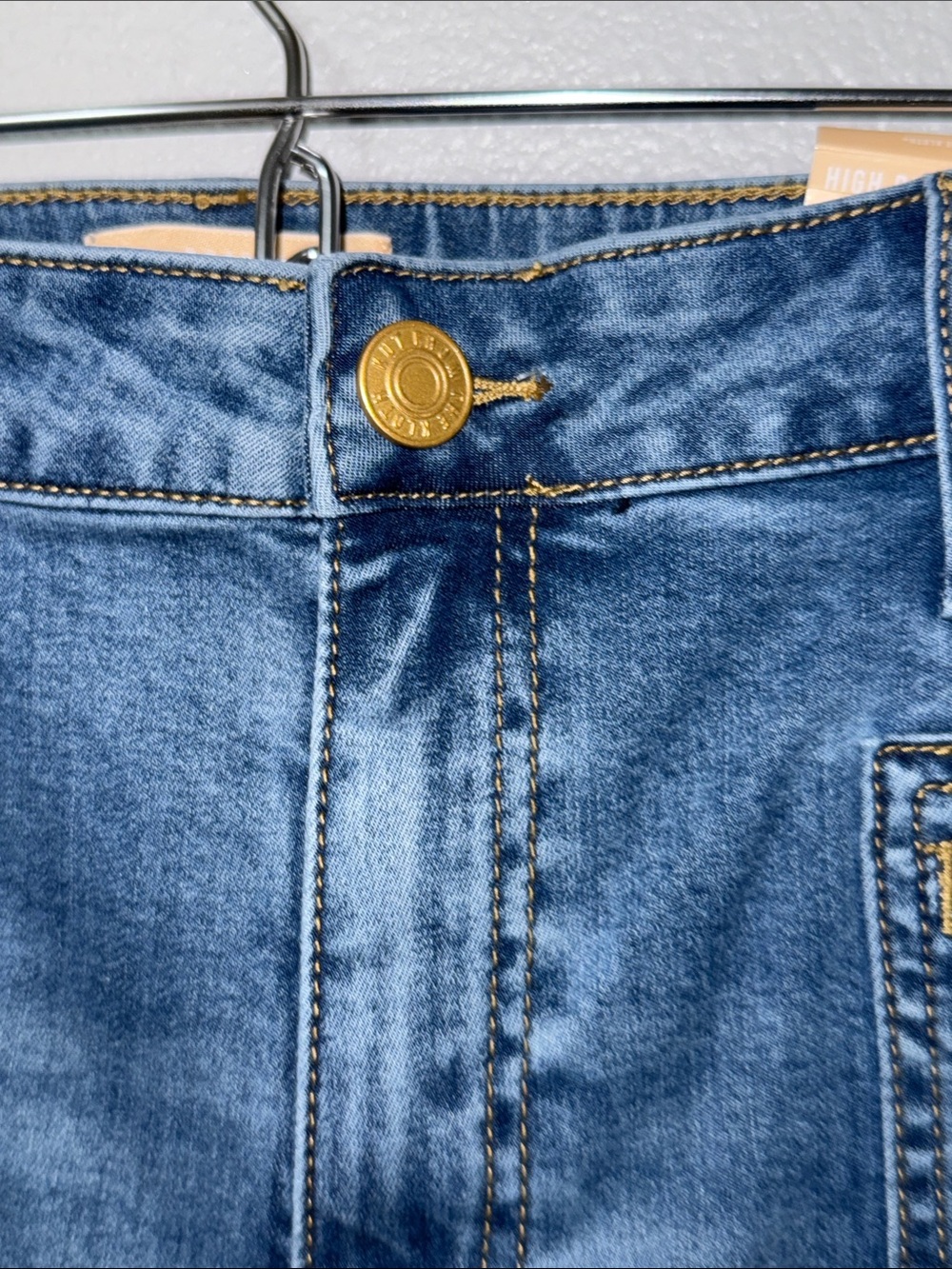 Kut from the Kloth Meg High Rise Wide-Leg Jeans in Sunny Sz 8 NWT - Picture 5 of 10